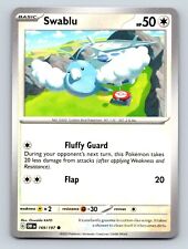 Swablu HP 50 Fluffy Guard Ability Colorless Cotton Bird Pokémon Card