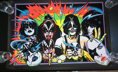 Poster kiss smascherato - poster,