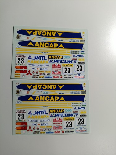 Decals mitsubishi lancer - decals,