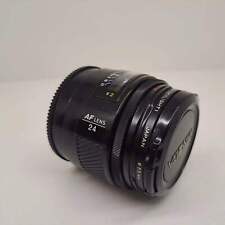 Minolta AF 24mm f/2.8 Wide Angle Lens For Sony/Minolta A Mount+ skylight