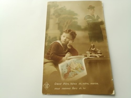 Cartolina francia guerra - cartolina,