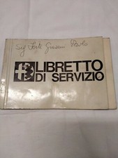  Libretto di SERVIZIO Alfa Romeo Alfa 1750 , 10548 , stampato 3/70