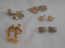 LOTTO 5 paia ORECCHINI TRIFARI/NAPIER/MONET/LISNER