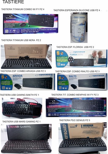 Tastiere desktop lotto - tastiere,