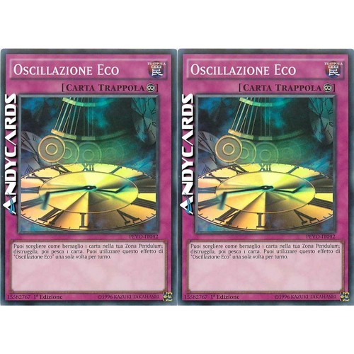 Oscillazione eco echo - 2x, (echo
