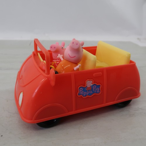 Peppa pig red car - pig's,