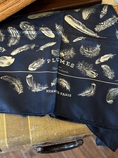 Vintage Designer Hermes Silk