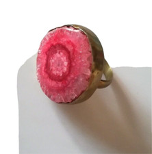 GRANDE ANELLO QUARZO ROSA