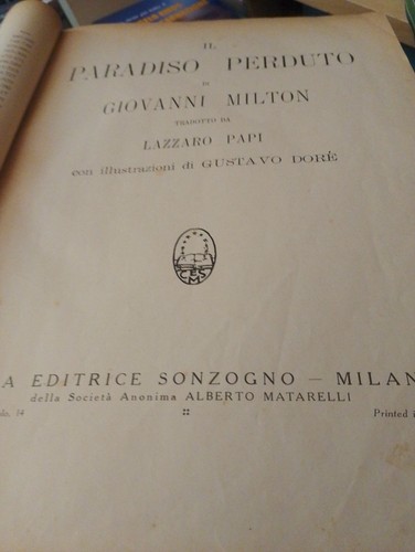 Giovanni milton paradiso - giovanni, milton: