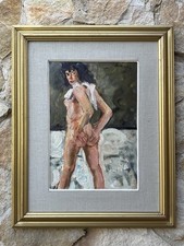 Quadro -Nudo Di Donna- Carlo Verdecchia dipinto a olio