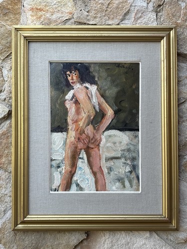 Quadro nudo donna - donna-, carlo