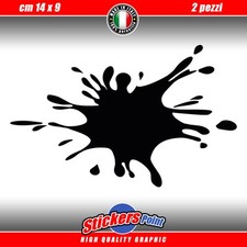 2 Adesivi SCHIZZO VERNICE