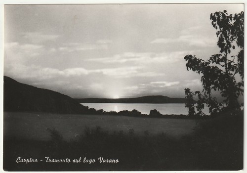 Carpino foggia tramonto sul - -, foggia-