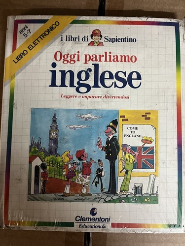 Sapientino inglese oggi parlo