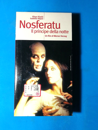 Vhs film nosferatu principe - vhs,
