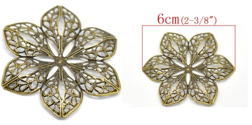 Fiore alluminio - 4x,