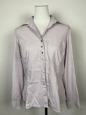 TRUSSARDI JEANS CAMICIA DONNA TG. M WOMAN SHIRT CASUAL VINTAGE COTONE