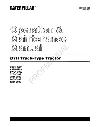 Caterpillar d7h track - d7h,
