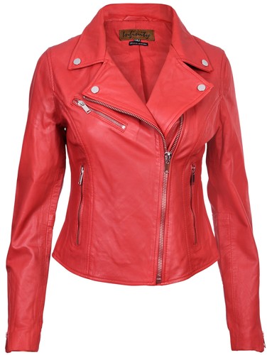Donna pelle giacca classica - pelle,