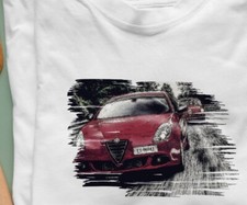 T-SHIRT MAGLIA AUTO ALFA ROMEO GIULIETTA (grafica celebrativa) da XS a 4XL