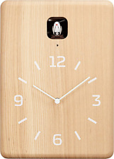 Orologio da parete a cucù naturale Lemnos CUCU LC10-16 NT design giapponese m...