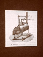 Incisione del 1875 Invenzione