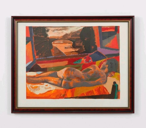 Ugo attardi nudo ponte - -,