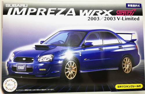 Fujimi 103 subaru impreza - subaru,