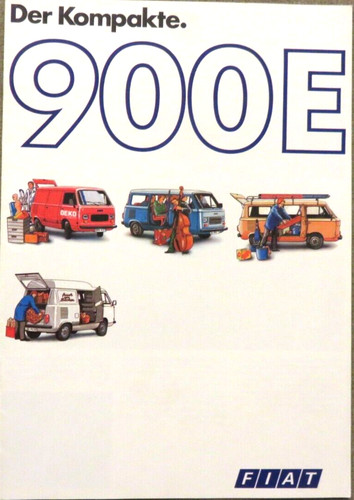 Fiat 900 depliant - fiat,