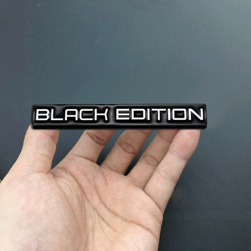 Adesivo logo edizione nera - 3d,