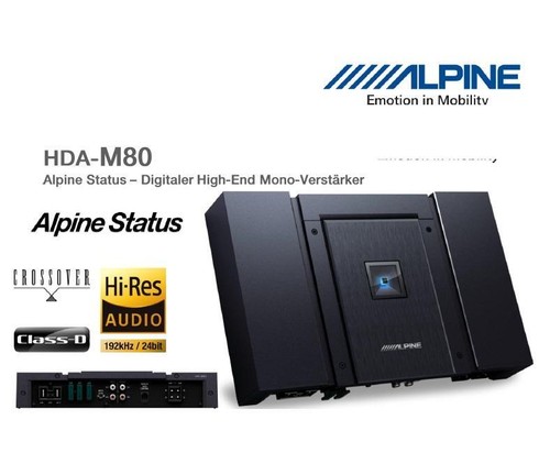 Alpine hda m80 - alpine, amplificatore