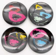 4 Piatti Labbra Rotondi