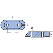 Tecnoseal 01123AL Anodo
