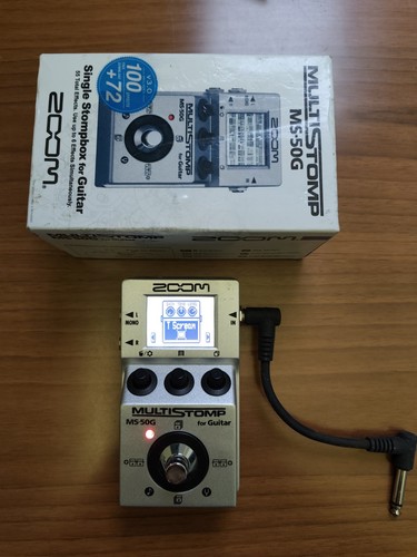Zoom pedale multieffetto ms50g - zoom,
