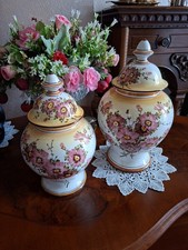 2 Potiche  Ceramica Dipinto A