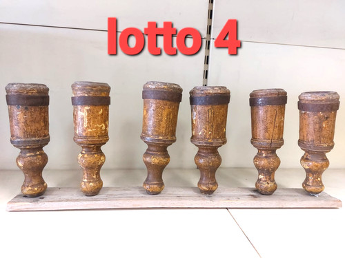 Lotto set 6 antichi - 4°,