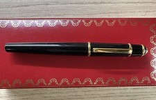 DIABOLO De CARTIER  composite noir - oro 18k - stilografica