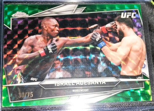 2026 topps chrome ufc israel - topps,