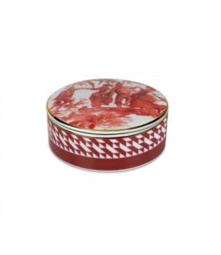 Scatola tonda natale - tonda,
