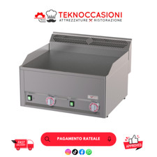 Frytop doppio elettrico da