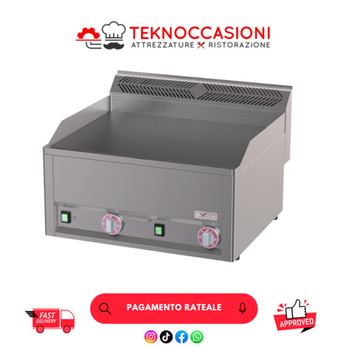 Frytop doppio elettrico - , da