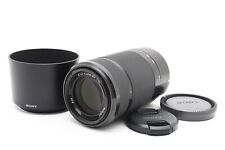 Sony E 55-210 mm F/4.5-6.3 obiettivo zoom OSS SEL55210 nero attacco E con scatola