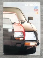Citroen VISA GSA CX UK Market