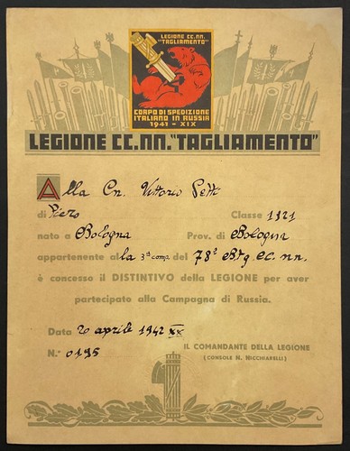 Legione tagliamento - cc.nn.,