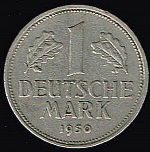 Deutsche mark 1950 - deutsche,