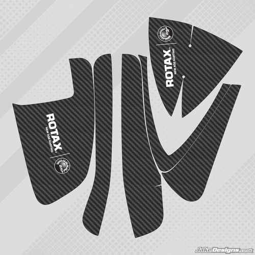 Kit adesivi airbox - stile, fibra