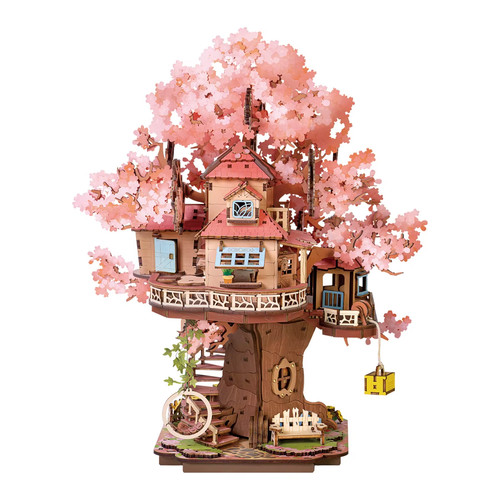 Sakura tree house kit puzzle - sakura,