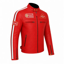 Giubbotto Moto in pelle da