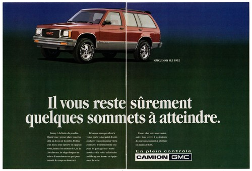 1992 gmc jimmy sle - 1992,