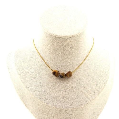 Collana perle occhio di - perle,
